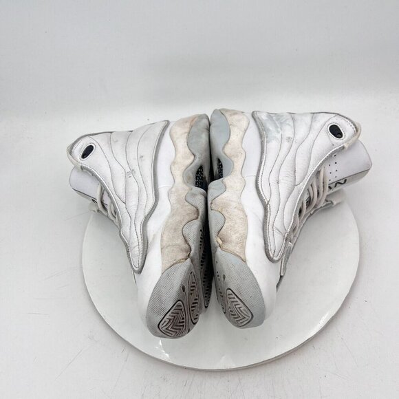 Nike Air Jordan Pro Strong Pure Money Men Size 10.5 DC8418-103 White Silver Shoe - Picture 9 of 13